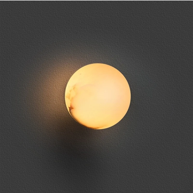 

Natural Cloud Stone Wall Lamp Minimalist LED Wall Light Living Room Restaurant Corridor Lighting Lamps Interior Decoration Light