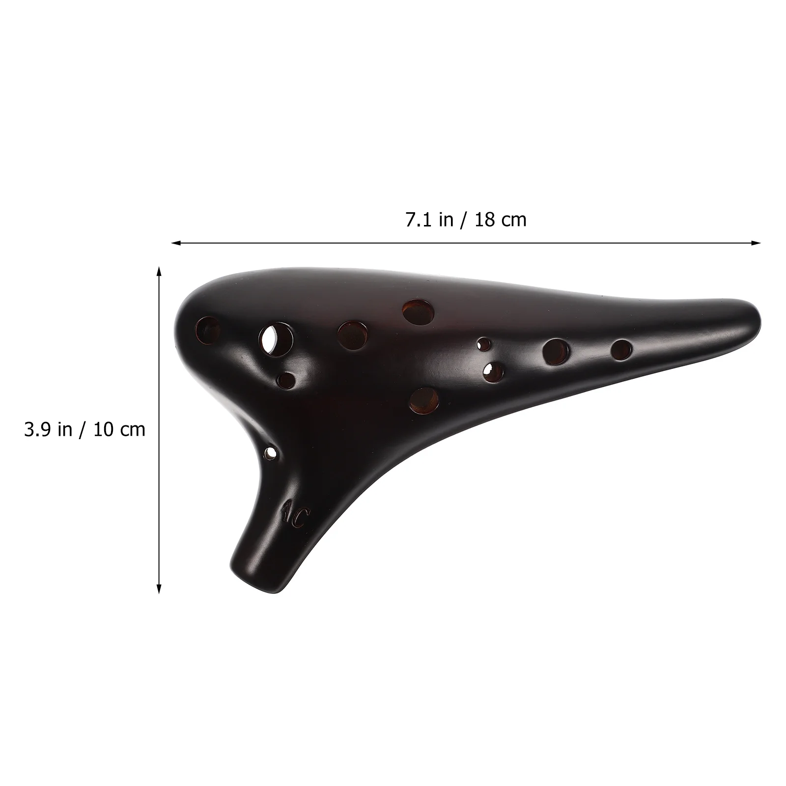 

1Set 12 Hole Alto Ocarina Ceramic Beginner Practice Portable Music Instrument with Bag 12 Hole Ceramic Ocarina,ocarina Flute