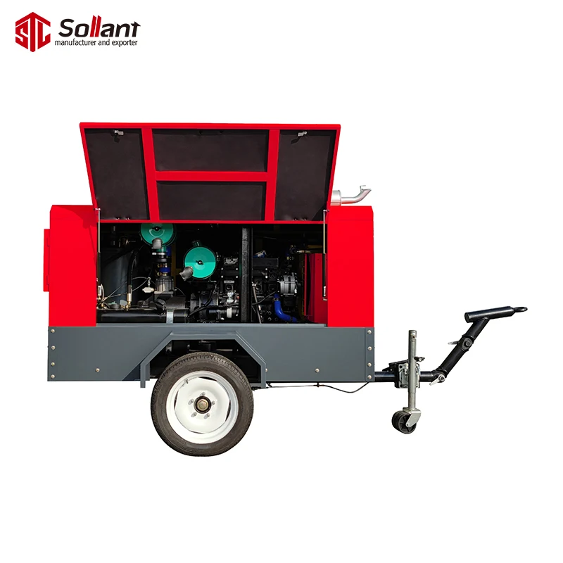 compressor industri 7 bar 8 bar 10 bar Portable Screw Air Compressor For Drilling Rig  air compressor