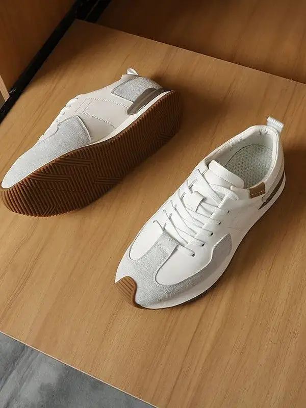 

Golf Series Casual Shoes Fashionable All-Match Sports Men's Shoes U- Cowhide Breathable Comfortable Rubber Outsole