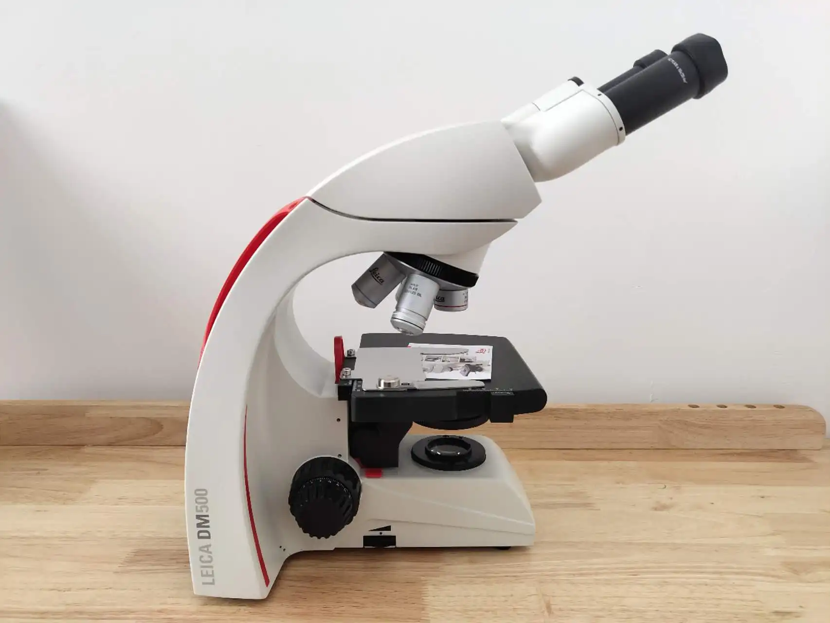 Biology Microscope Leica DM500/750 Binocular Triocular Contrast Fluorescence Video Biological Microscope 4X-100X