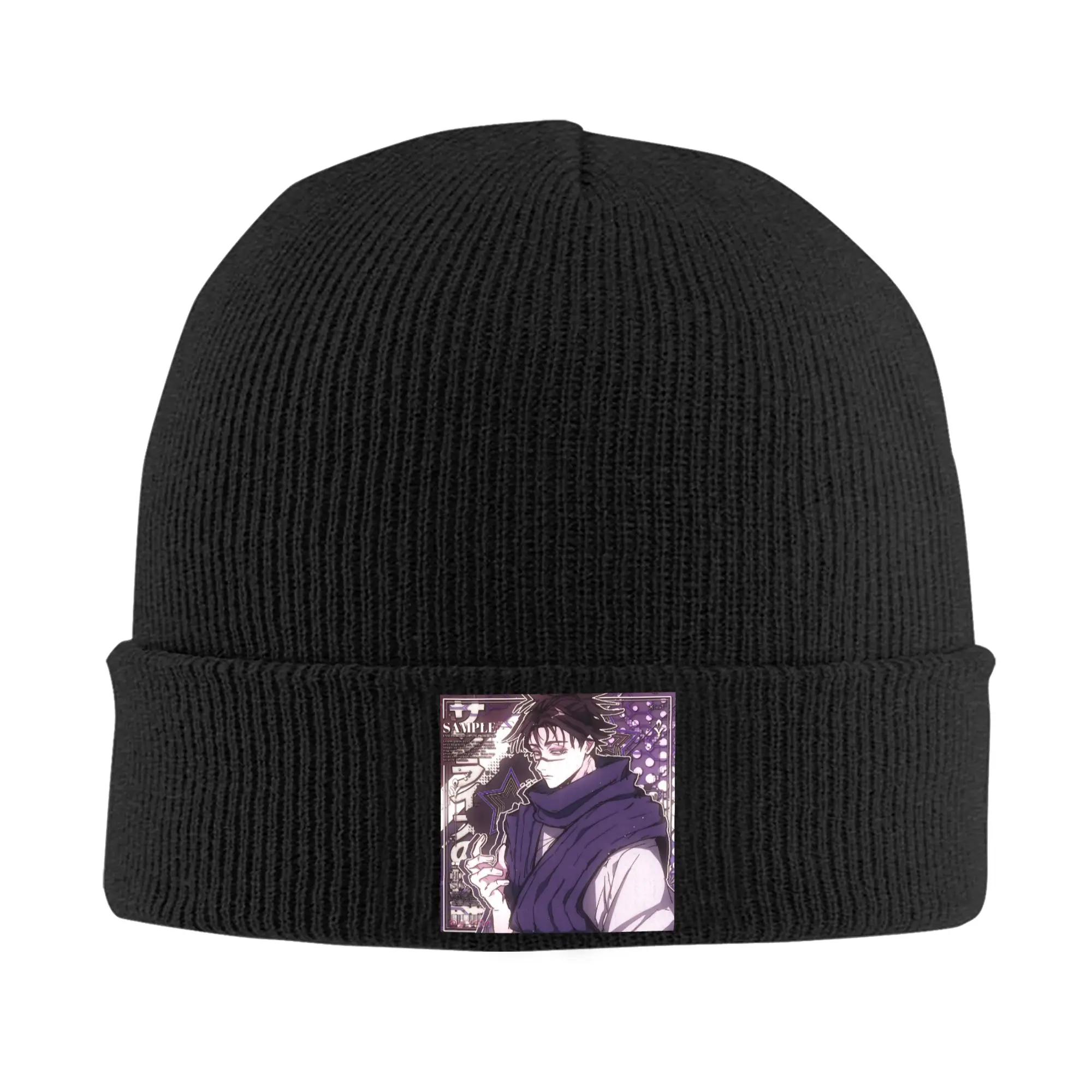 Choso Anime Knitted Hat for Women Men Beanie Winter Hats Acrylic JJK Manga Casual Caps