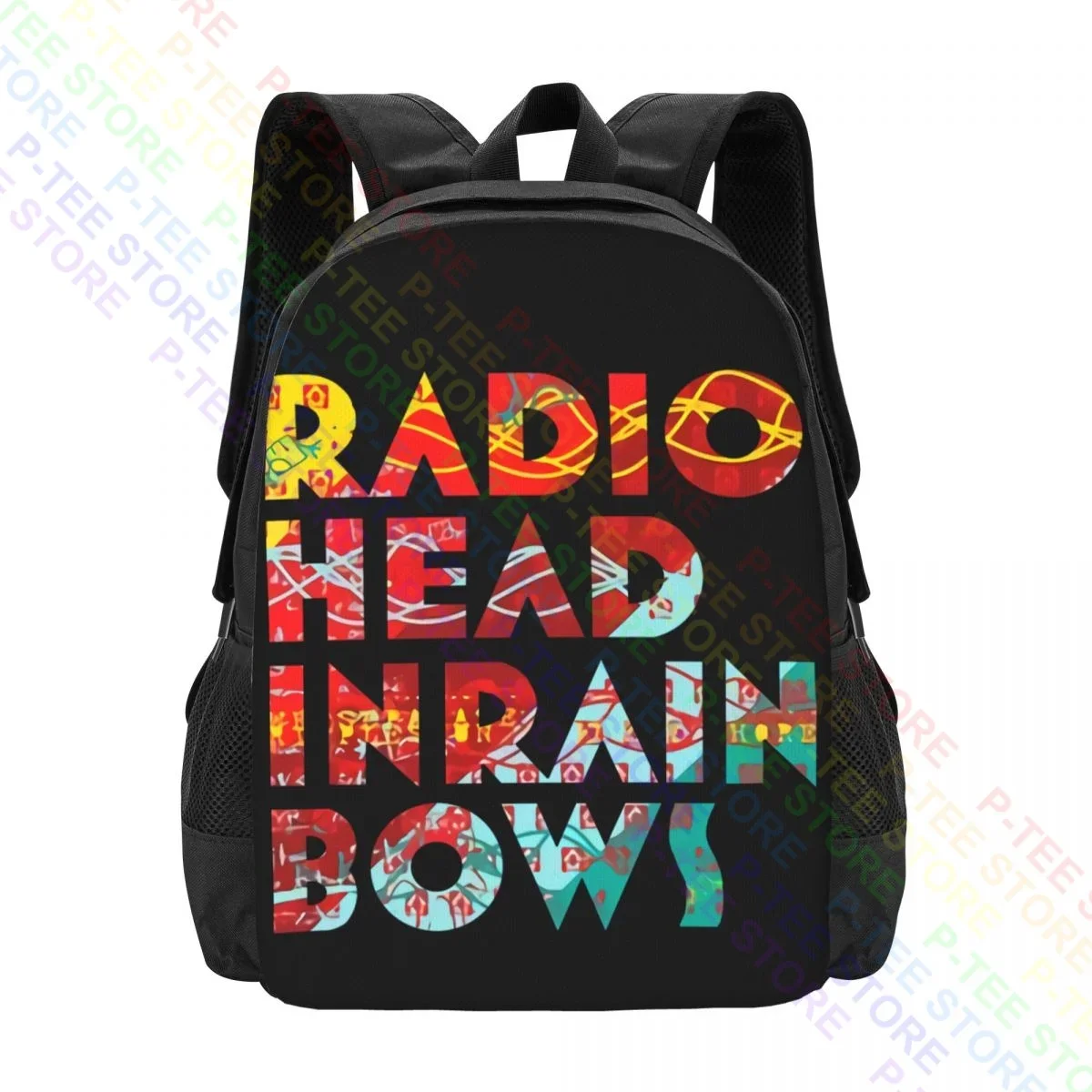 Radiohead In Rainbows Band LogoBackpack Large Capacity Print Personalised