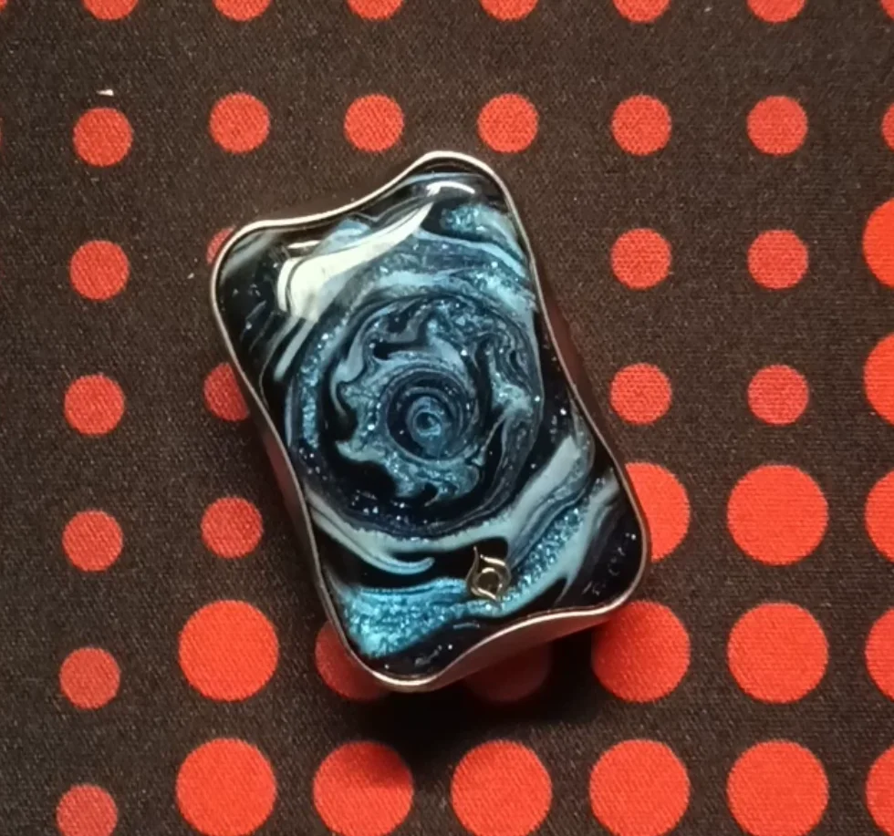 Used EDC EDC Sparrow Sound Craftsman Steel Flowing Sand Blue Dream fidget slider decompression toy