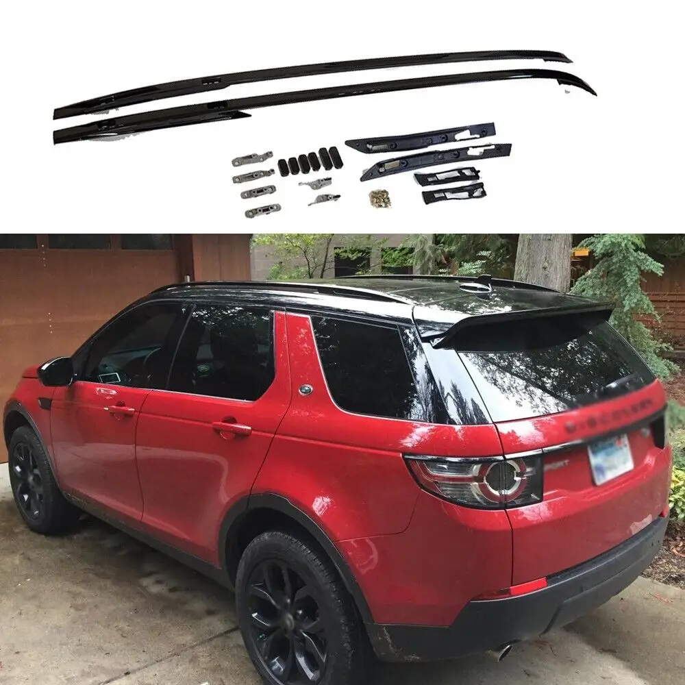 

High Quality Aluminum 2PCS Roof Rail Fits For Land Rover Discovery Sport 2015-2024 Cross Bar Carriers