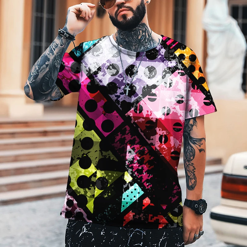 الربيع الصيف 2022 الرجال ثلاثية الأبعاد تي شيرت مطبوع 100% لايكا البوليستر الرعب الجمجمة نمط يدعم حجم الدهون S-5XL 2022 العلامة التجارية تي شيرت