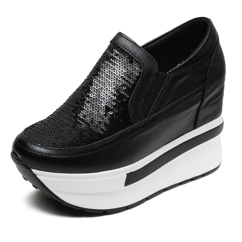 

Women's Sneakers Bling Bling Wedge Heel Comfortable Lightweight Driving Shoes Casual Shoes for Women Fashion Zapatillas De Mujer