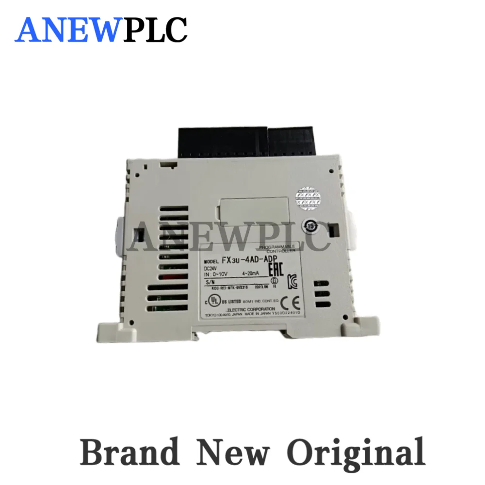 Novo módulo PLC FX3U-4AD-TC-ADP FX3U-4AD-PT-ADP FX3U4ADTCADP FX3U4ADPTADP