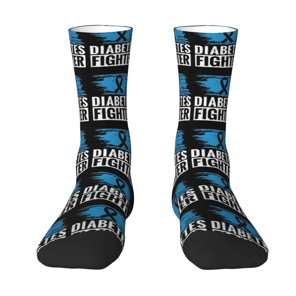 

Funny retro diabetes warrior Socks Lots custom sports Stockings compression golf Socks Man Women's