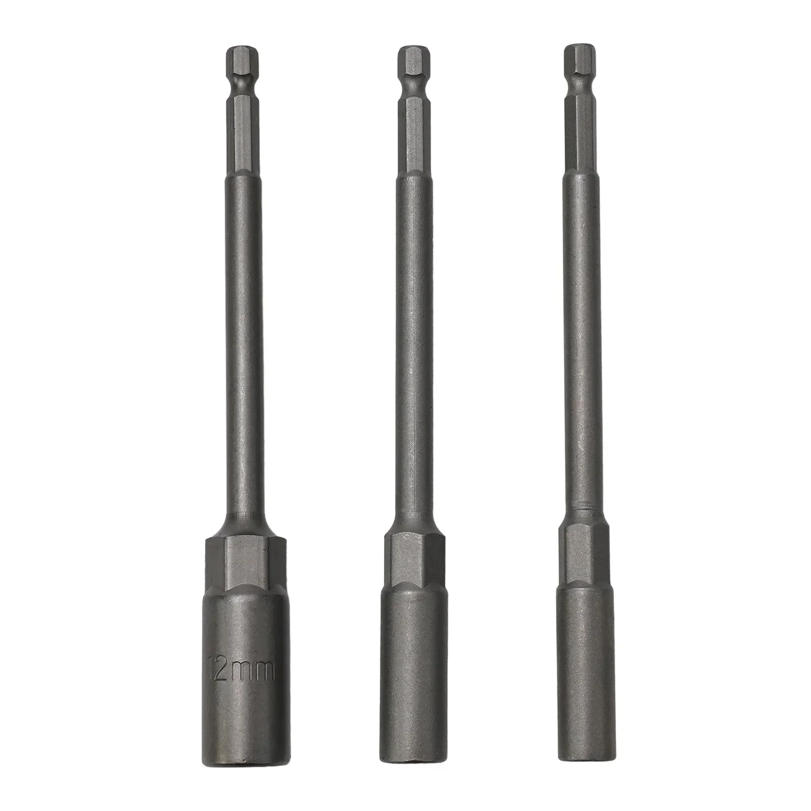 

150mm Hexagon Nut Driver Bit Adapter, Socket Wrench Extension Sleeve, Easy Handling, Suitable for Car, Motorcycle, Machinery