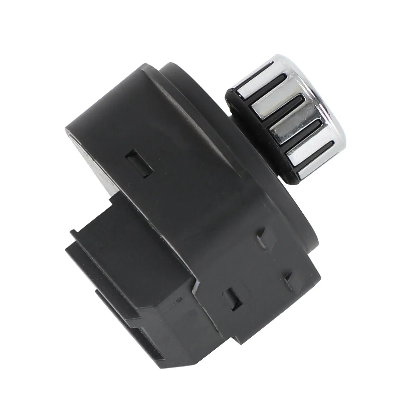 

6RD959565B 6R095956 Переключатель управления зеркалом Хромированная кнопка Электрическая ручка регулировки крыла Замена для VW Polo 6R 2011-2016