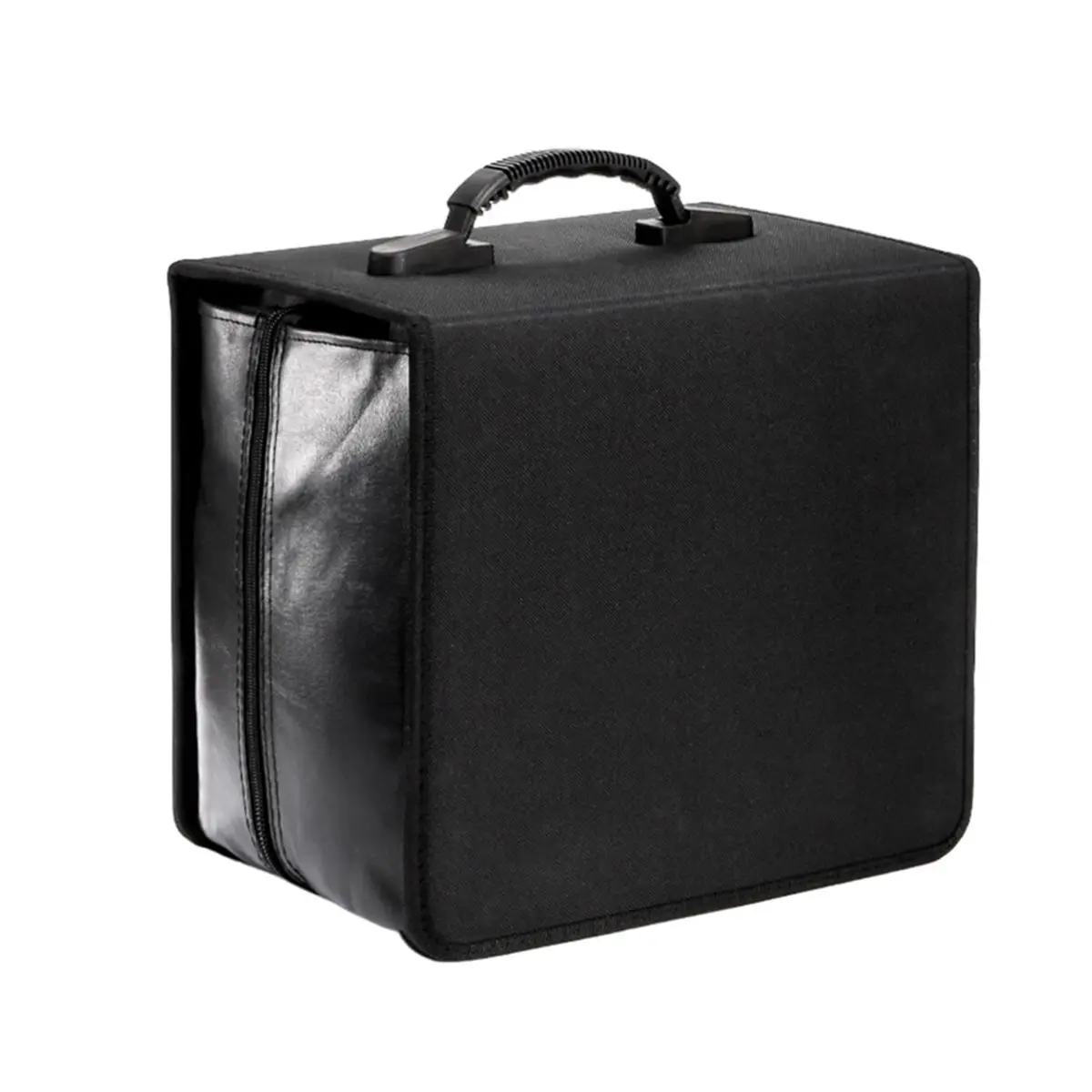 ABNH CD DVD Case Holder, 520 Capacity CD Binder DVD Storage Holder with Zipper, Portable Large Card Media Wallet Storage