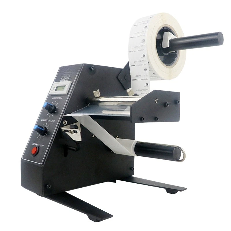

Auto Label Dispenser Device Automatic Sticker Separating Machine AL-1150D Counting Function 140mm Label Stripping Machine