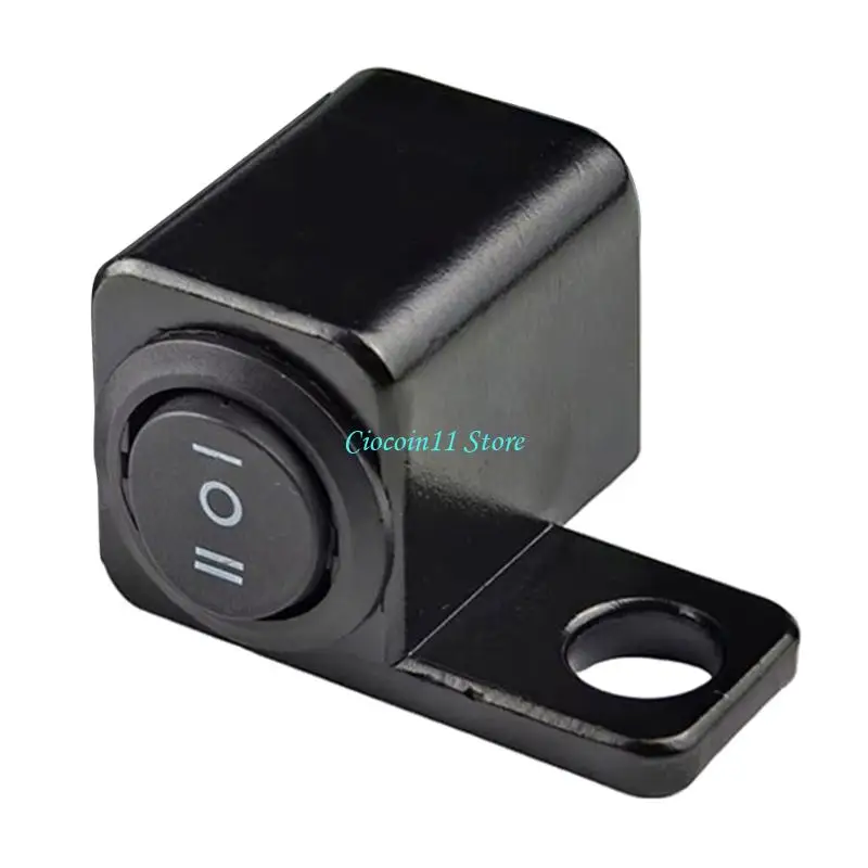 Y1UB Motorcycle Headlight Switches 3 Speed Switches Button Handlebar Mirror Mount Switches Motorbike Accessories