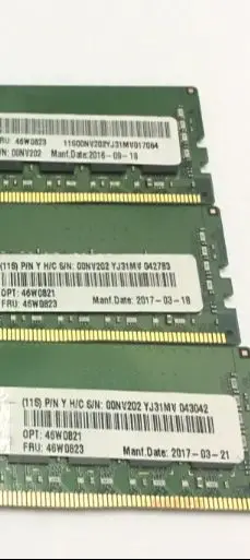 

1pcs for 46W0821 46W0823 8G 1RX4 PC4-2400T DDR4 REG server memory