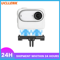 Sunnylife Magnetic Quick Release Mount Action Camera Selfie Stick Tripod Adapter Foldable Cam Stand for Insta360 GO 3 /GO 3S