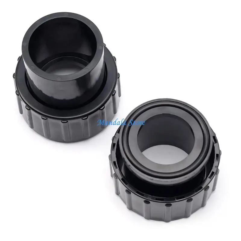 U2JC Pool Pump Maintenance Kits 2Pcs Union Adapters Replacement With O Rings For SuperFlo SuperMax Models Repair