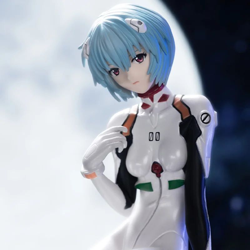 【أصلي 100%】SEGA Original Evangelion: إصدار مسرحي جديد محدود من الشكل المميز Ayanami Rei Anime Cartoon Garage Kit