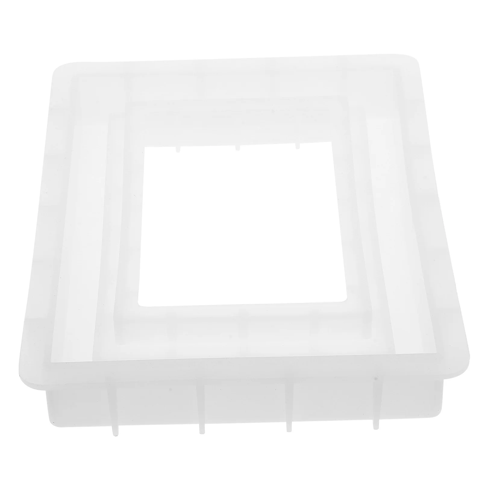 

Photo Frame Epoxy Mold Reusable Rectangular Casting Mold For Resin Crafts Compatible With Pigments Dyes Non-Stick Easy