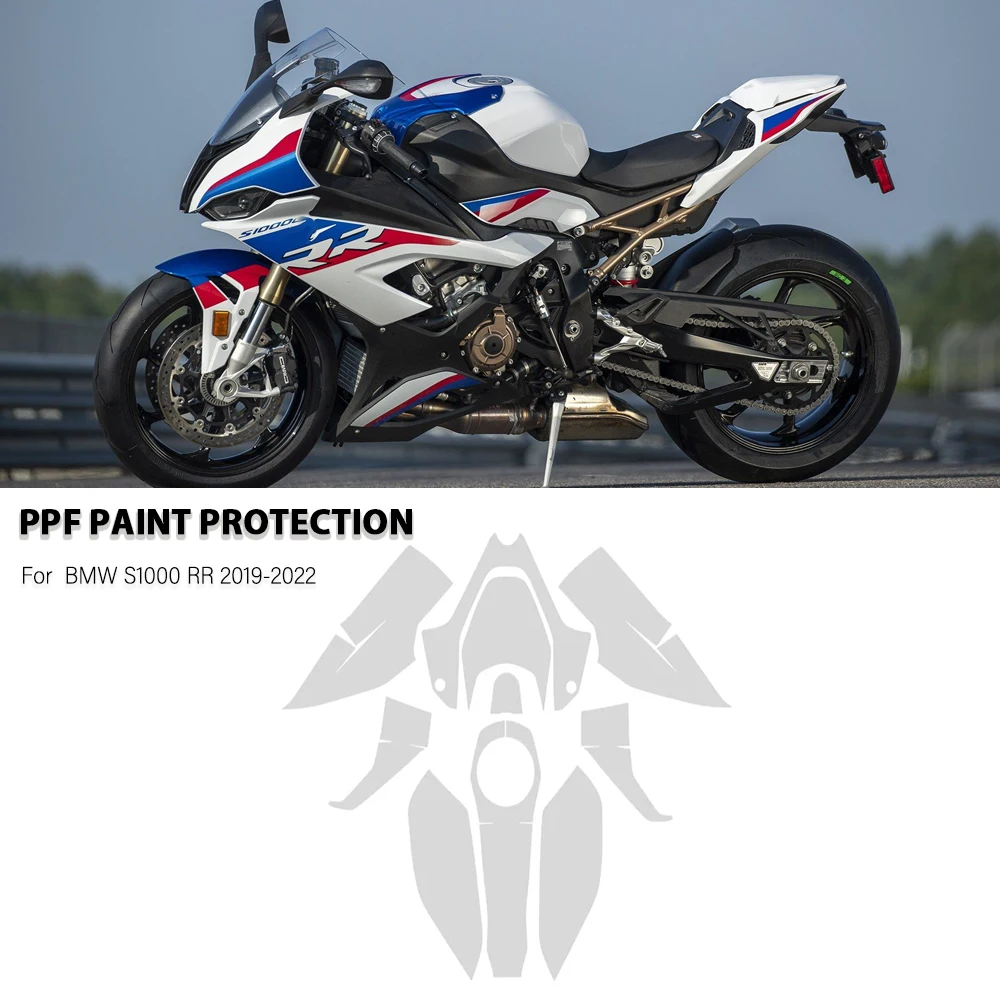 

Мотоциклетные аксессуары для BMW S1000RR S 1000 RR 2019-2022 PPF краска прозрачная защитная пленка ТПУ Корпус устойчивая к царапинам наклейка