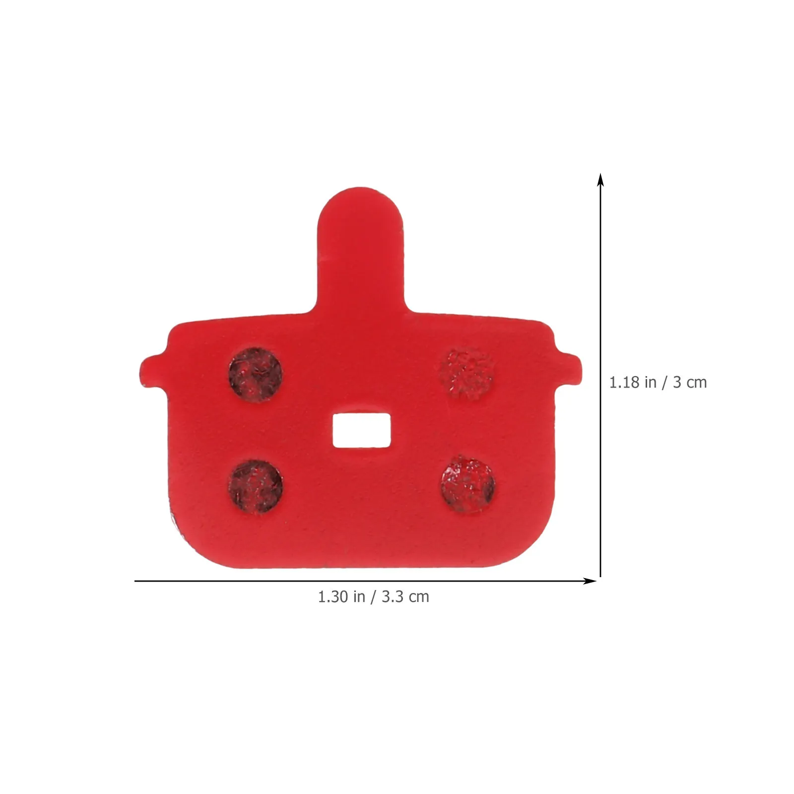 1Set Mountain Bike Brake Pads Metal Disc Brake Pads for Cycling Long Distance Off Road Use High Performance Wear Resistant Mute