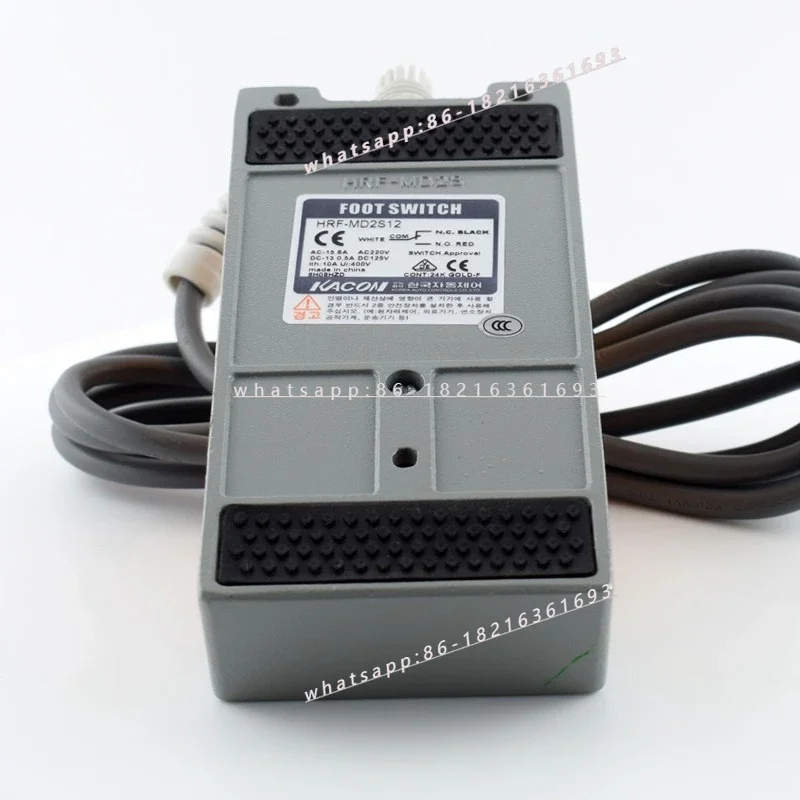 Rear Support Table HRF-MD2S12 Gold-plated Contact Waterproof Anti-fatigue Foot Switch 2m Line