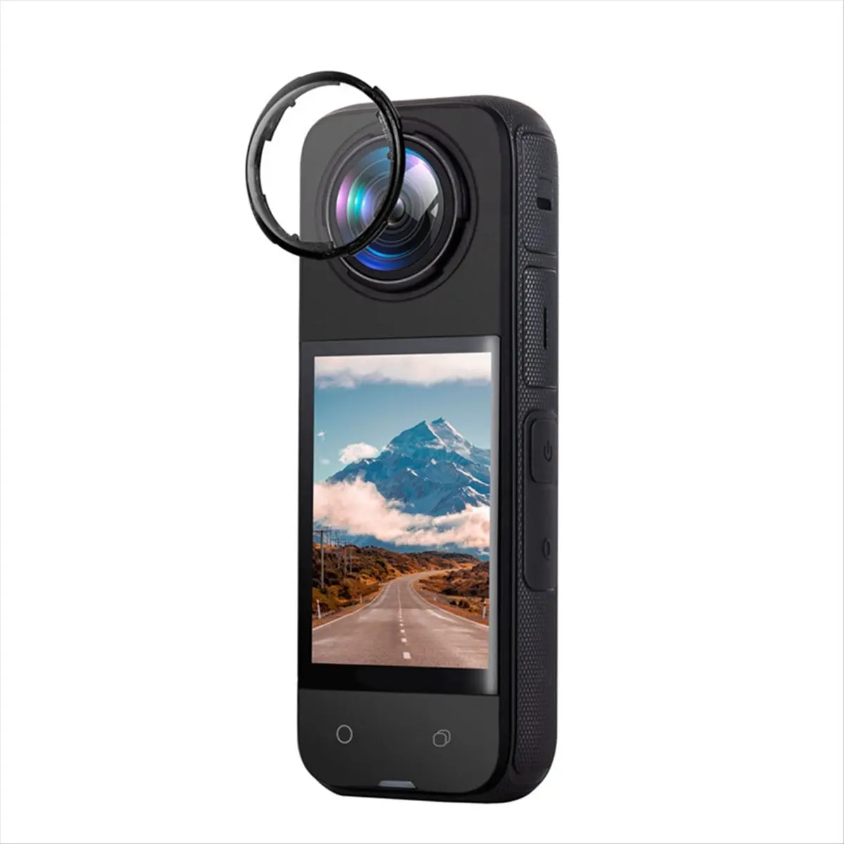 [On Sale]Camera Lens for Insta360 X4 Panoramic Sports Camera G13 Plastic Swivel Anti-Scratch Protective Lens