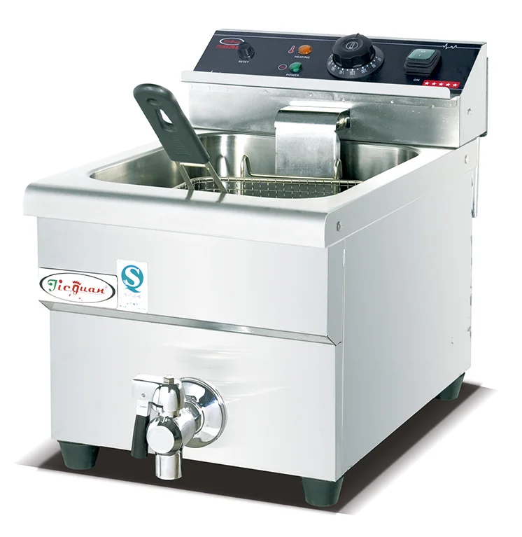 Stainless Steel Electric Deep Fryer in guangzhou (CE Certificate)