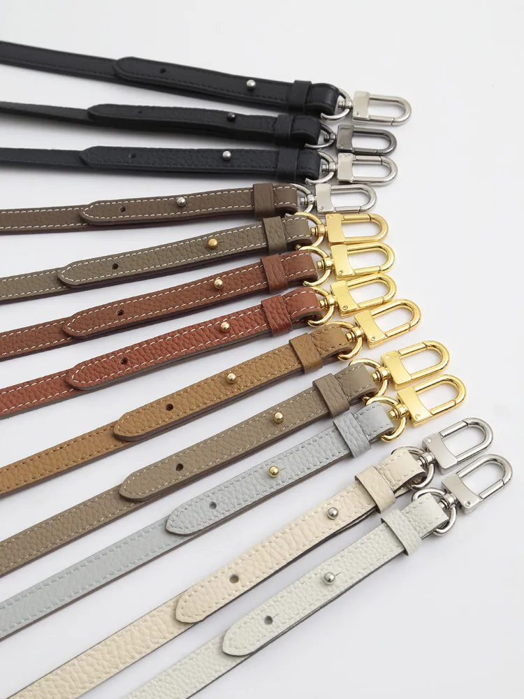 Bag modification shoulder strap shoulder crossbody strap replacement genuine leather strap headband cowhide women's bag strap