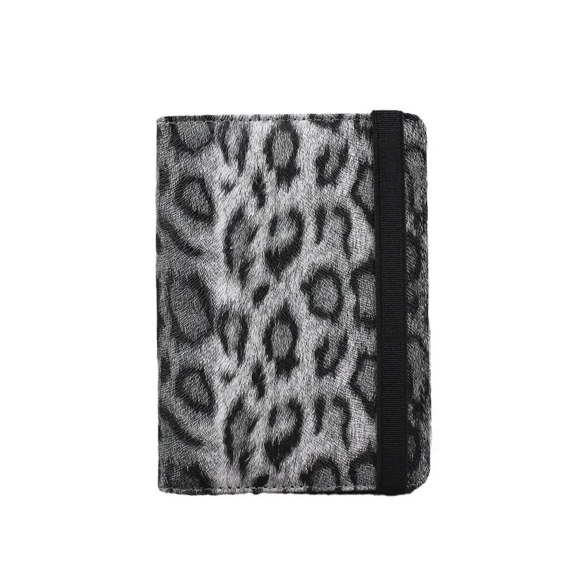 Passport Cover With Bandage Waterproof Passport Clip Built-in RFID Shielding Leopard Print Passport holder Travel Accessories