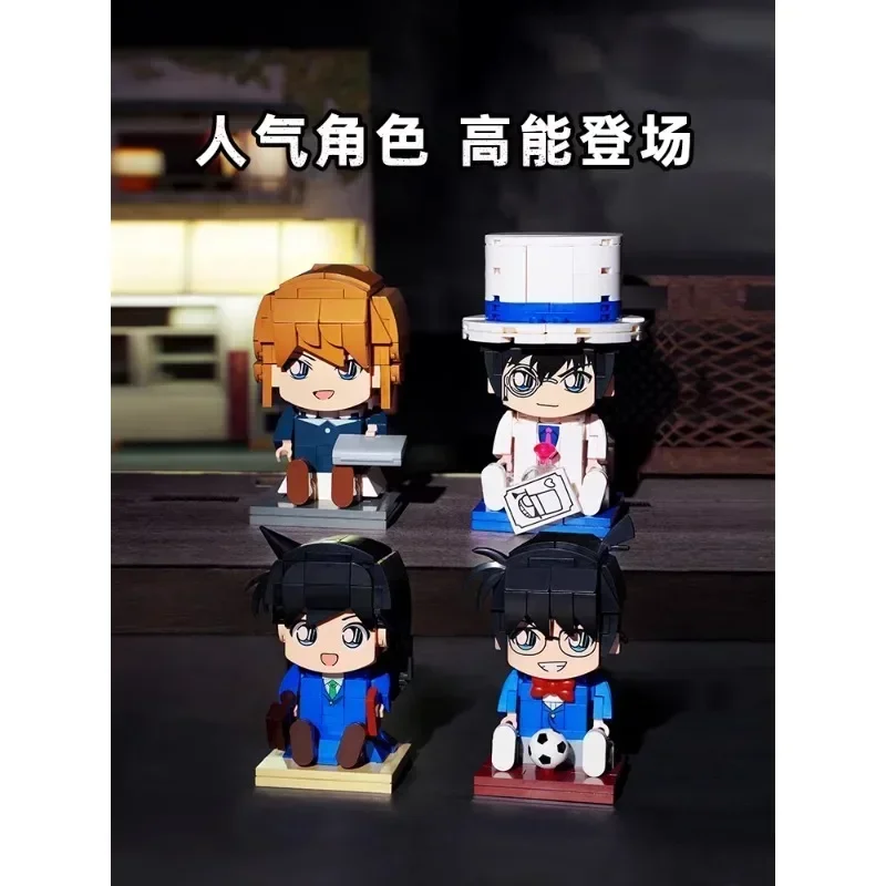 Keeppley Detective Conan Series Building Block Thief Kidd Children's Assembly Puzzle Toy Trend Play Model Anime Decoration Gift