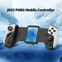 JK02 Wireless Bluetooth Gamepad PUBG Mobile Controller With Cooling Fan For IOS/Switch/Android Smartphone Gaming Controller