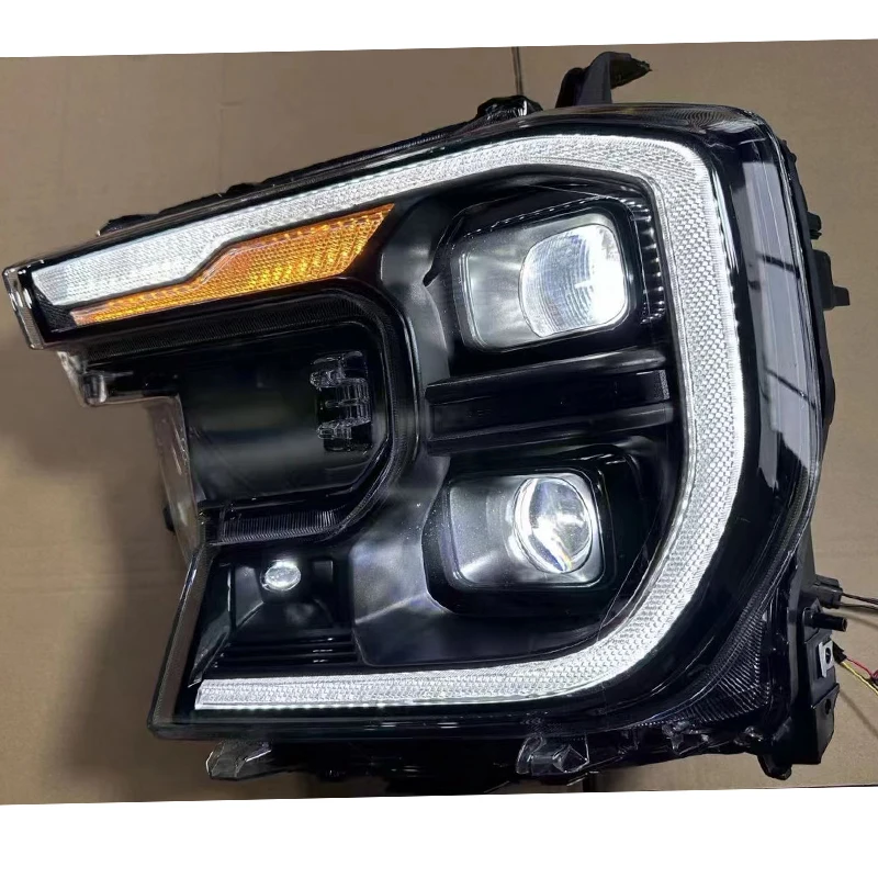 LED Headlight Projector Sequential LED Turn Signal head Lamp For Ford Ranger Raptor T9 2022 2023 Pickup Assembly