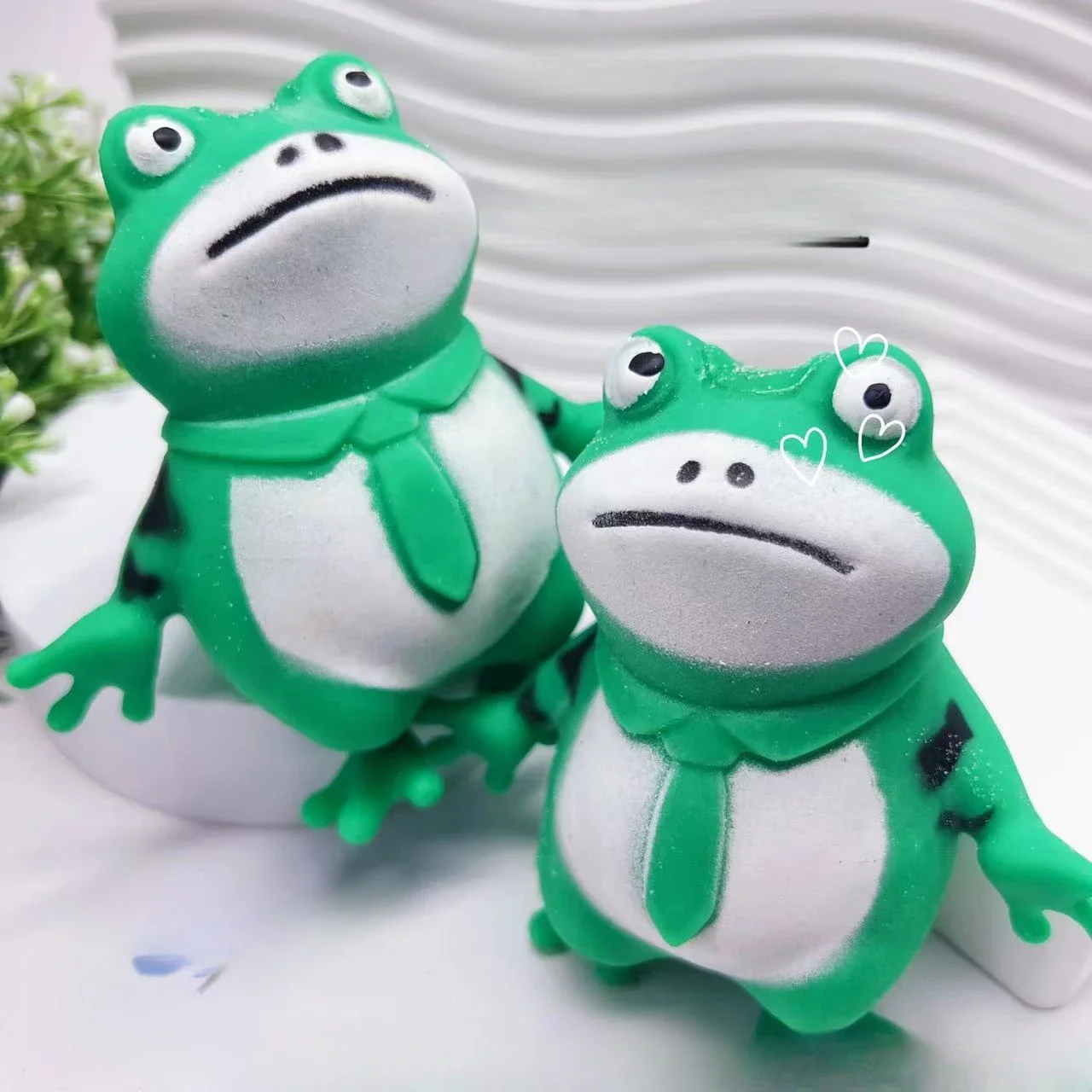 Creative Cartoon Frog Squeeze Toys Classic Novelty Gag Stress Relief Toys Hobby Collectibles Kawaii Exclusive Design Gifts Kid