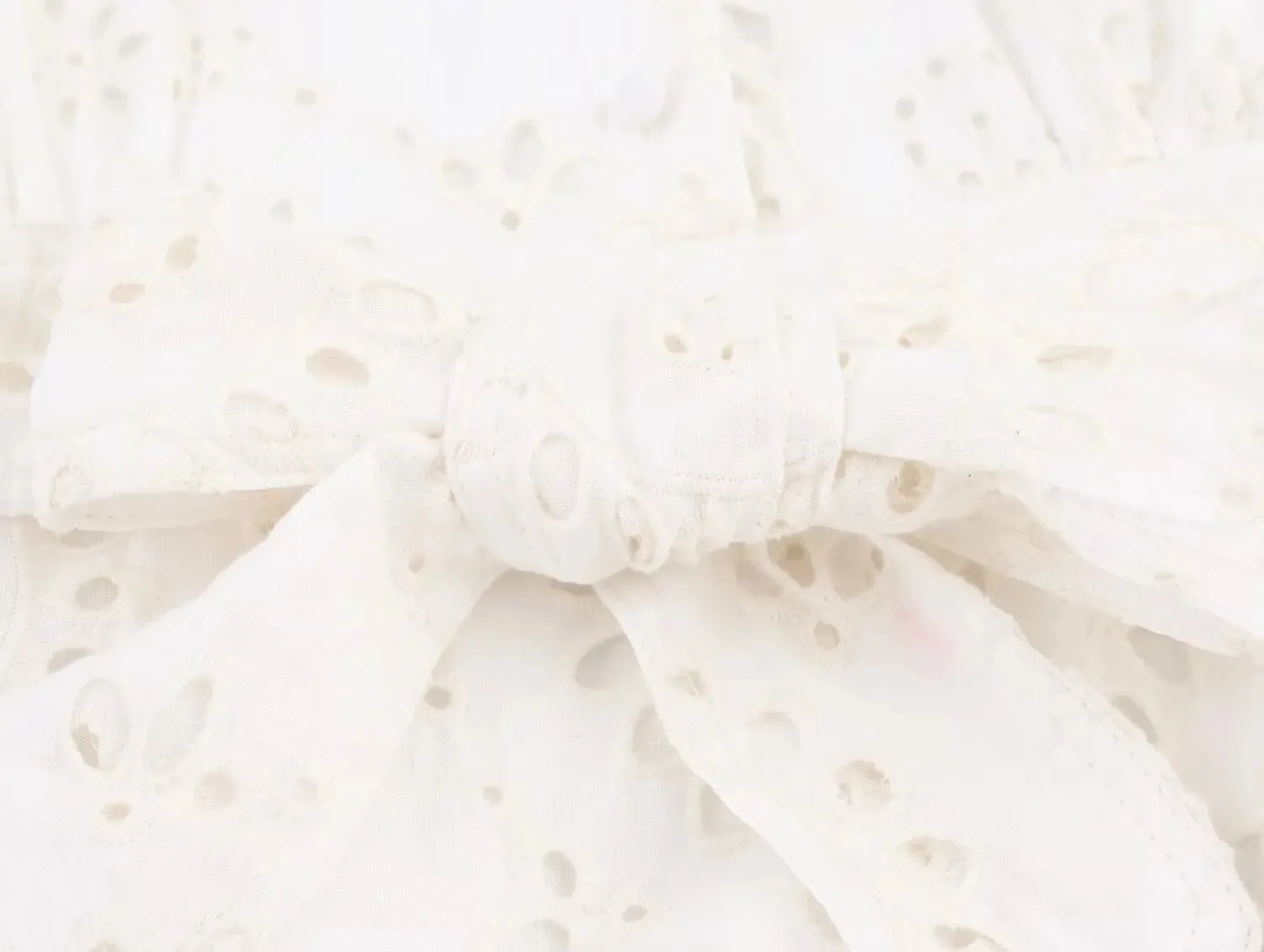 HH Women Fashion Summer White Single-Breasted Turn Down Collar Short Sleeve Long Dress Women's Bow Lace-Up Hollow Out Dress