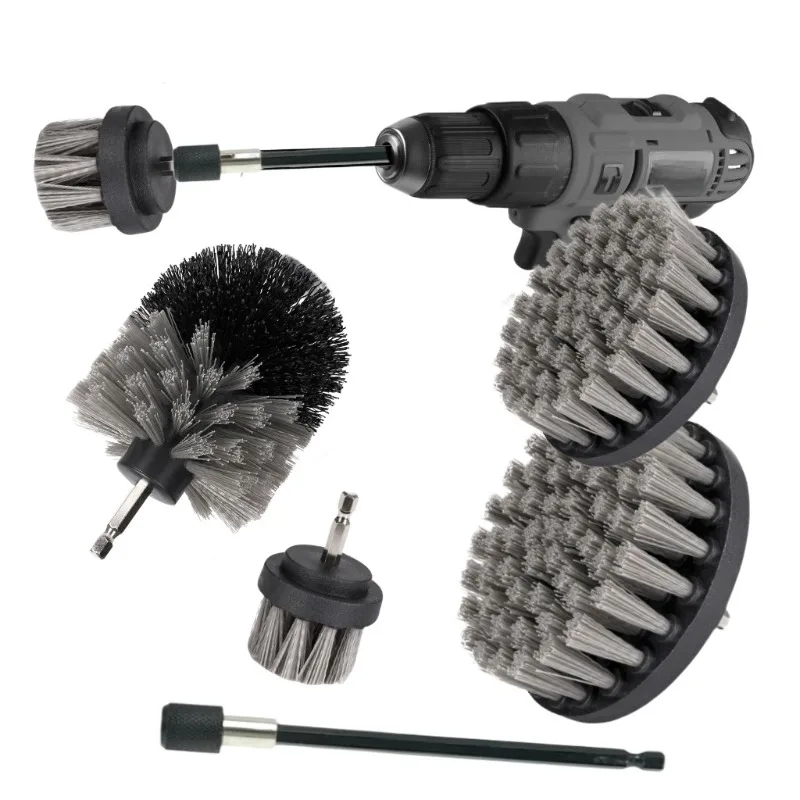 Car Cleaning Tools Drill Brush Kit Electric Scrubber Brush for Cleaning Bathroom Bathtub Cleaning Brush Scrub Drill Cleaning Kit