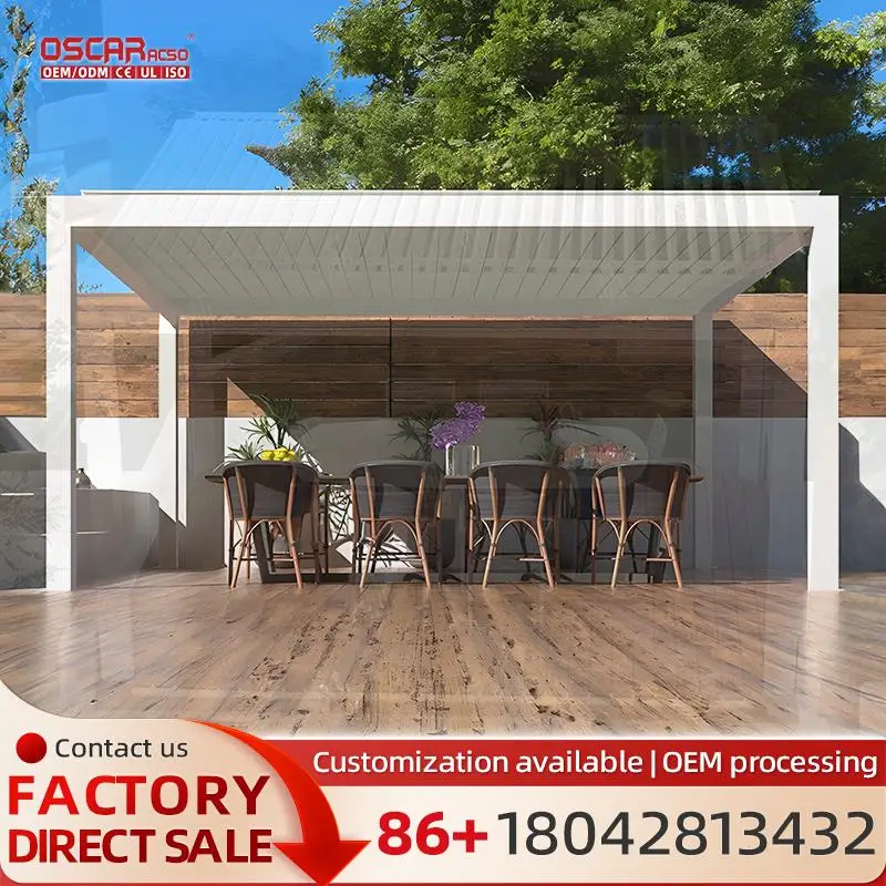

Bulk Supply Waterproof Aluminum Gabled Pergola Smart Pergolas For Garden Patio Backyard pergola