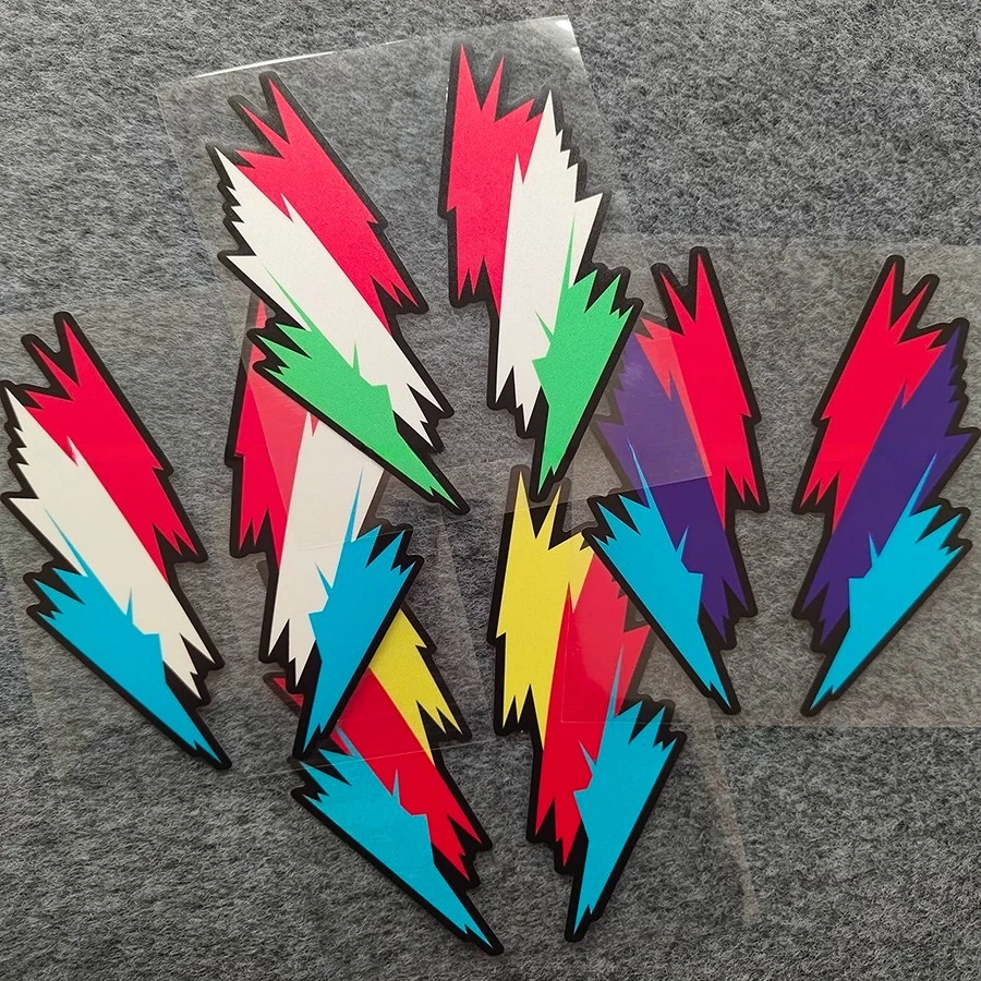 3 Color Patch Reflective Sticker, Electric Scooter Moped Car Waterproof Scratch Cover Vinyl Decal