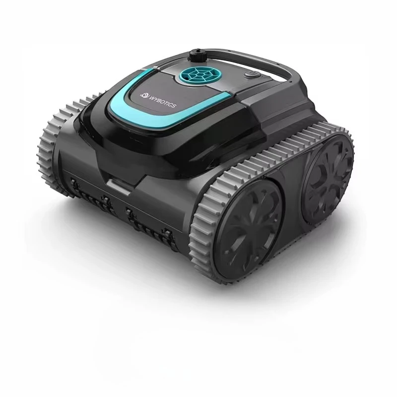 Automatic Pool Cleaning Robot 4.5H Working Time 2.5H Charging Easy Install Full Pool Bottom Coverage Swimming Pool Cleaner