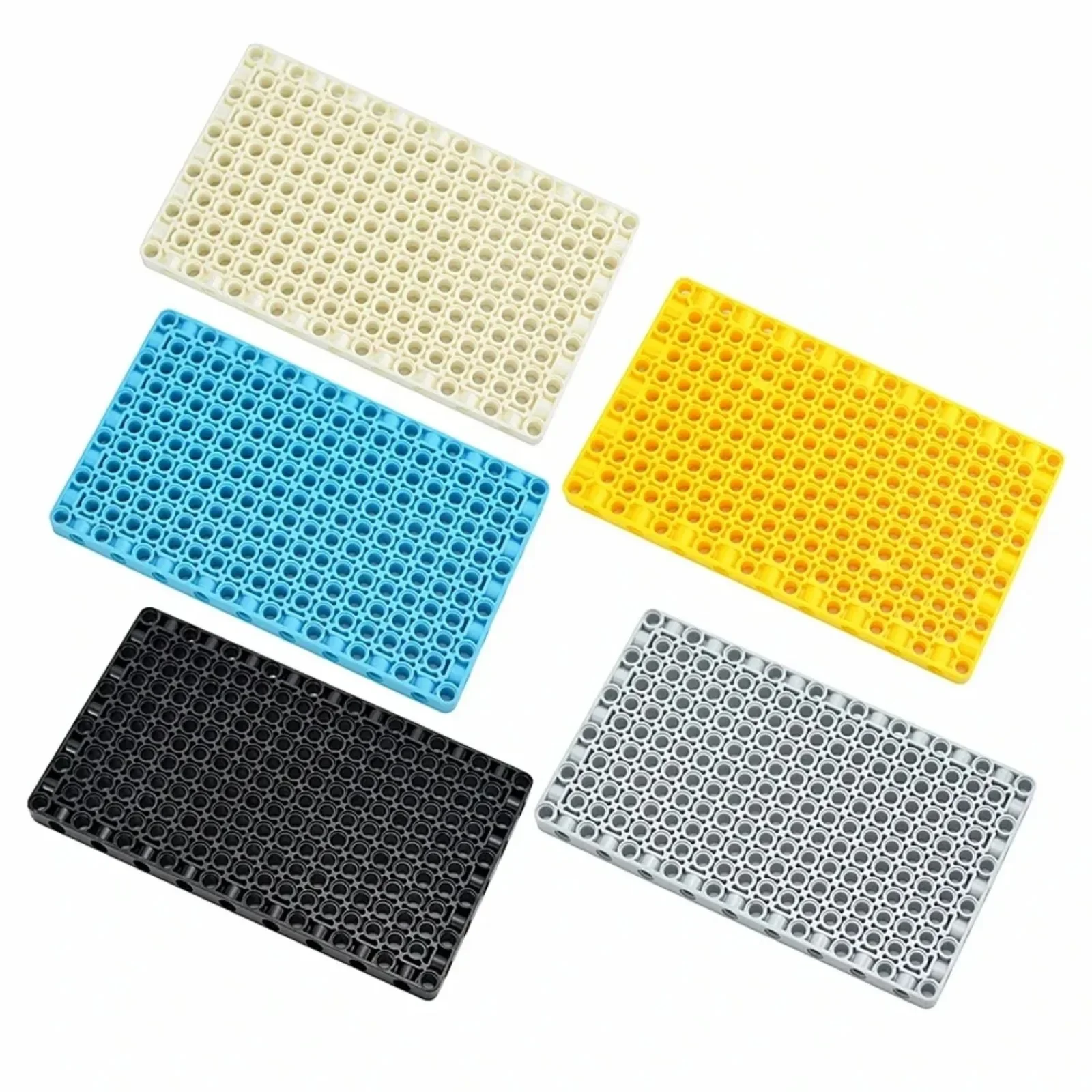 MOC 하이테크 부품 39369 빔 특수 기본 프레임 11x19 기술 기본 플레이트 스파이크 빌딩 블록 45678 Leduo와 호환 가능