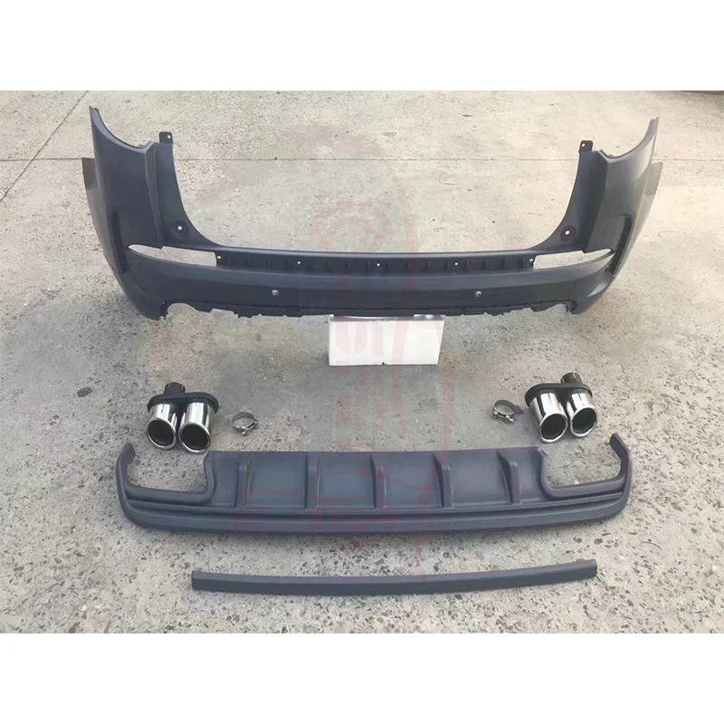 Newest Hot Sale Modified Rear Bumper Assembly with Exhaust Pipe Accessories for Discovery 2003-2016