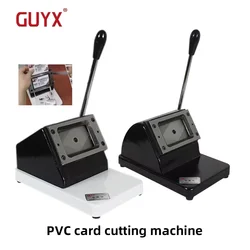 Heavy Duty PVC Card Cutting Machine Manual Square And Rounded Card Cutter Business Card Cutting Membership Card Cutting Tool