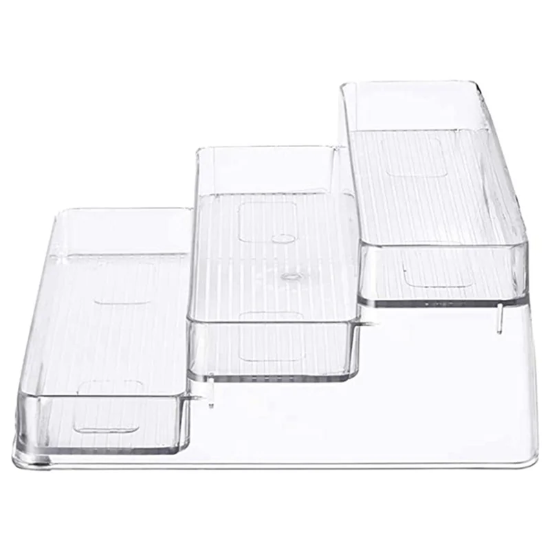 ABWR-3X スパイスラック キッチン パントリー ステップ シェルフ キャビネット オーガナイザー、スパイスと食品 キッチン キャビネット パントリー シェルフ