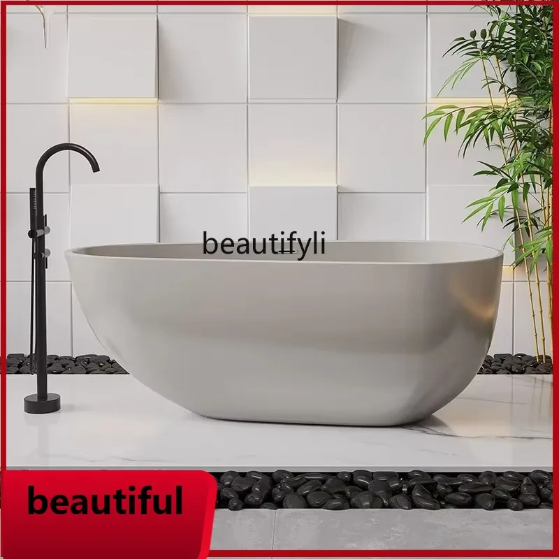 

F156 Japanese-style acrylic household bathtub B & B integrated freestanding adult bathtub