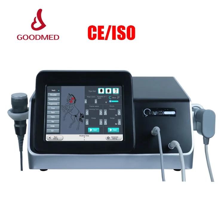 2 in 1 Pneumatic Pneumatic Shockwave Shoulder Massager and Ultrasound Machine