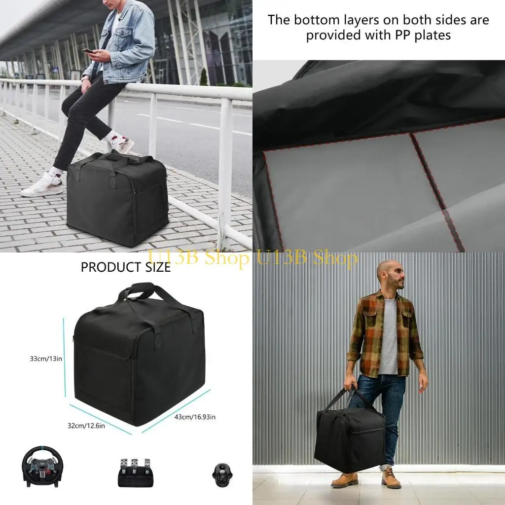 U13B Encrypted Nylon Carrying Case Impact Resistant Heavy Duty Nylon Travel Bag Equipment Storage Solution for Karaoke  G29