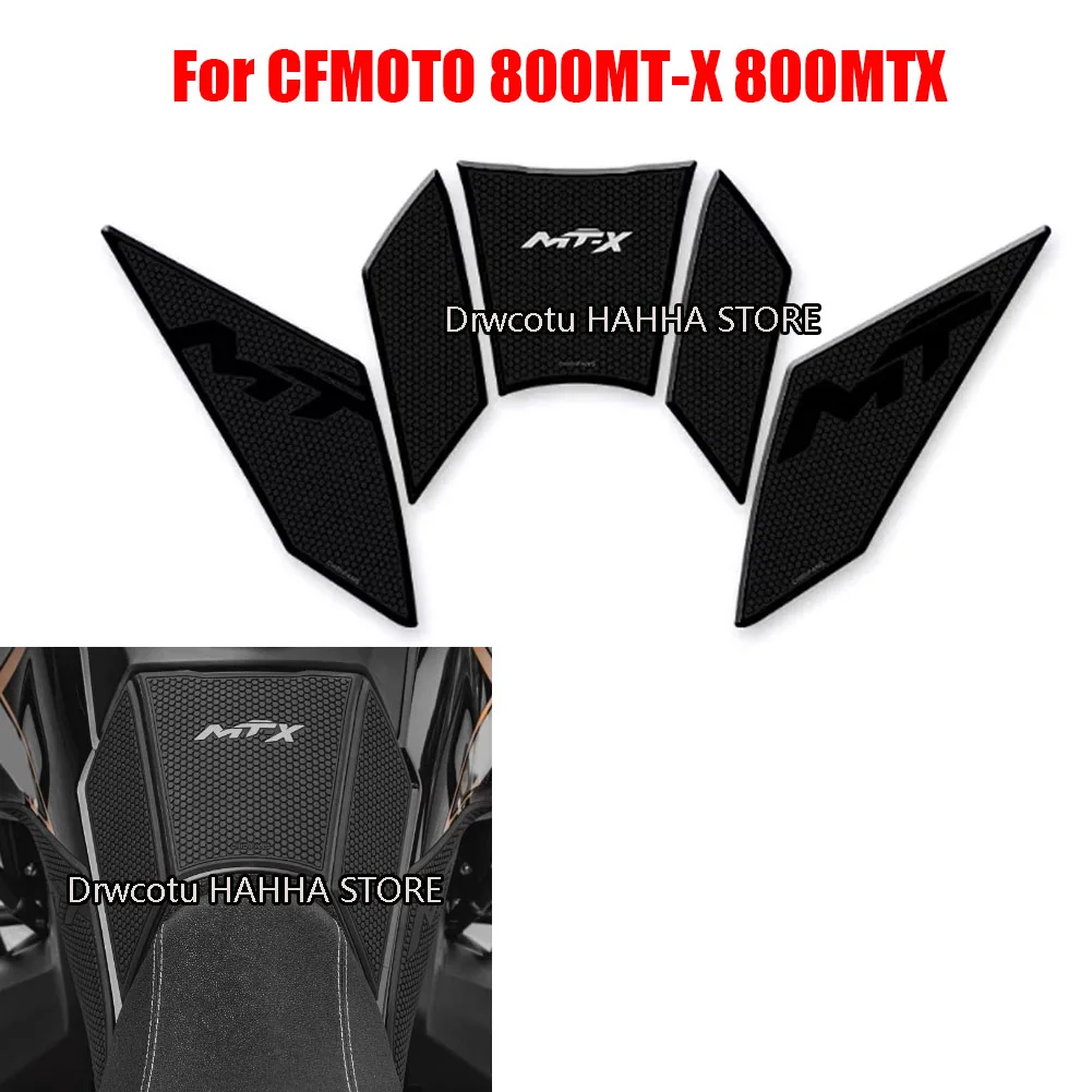 

For CFMOTO 800MT-X 800MTX 800 MT-X Anti-slip Motorcycle Side Sticker Fuel Tank Decal Protector Traction Pad Decoration Sets