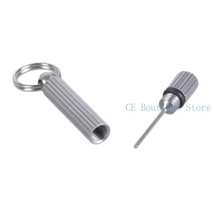 652F thẻ antilost Pin Pin Công cụ động Điện thoại đẩy pin Pin Pin Pin Pin Keyring Detable không gỉ động