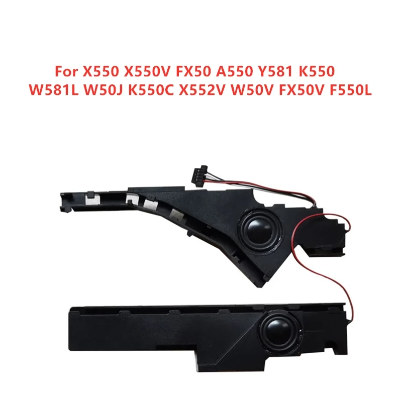 

New Laptop Speaker For ASUS X550 X550V FX50 A550 Y581 K550 W581L W50J K550C X552V W50V FX50V F550L speaker sound system