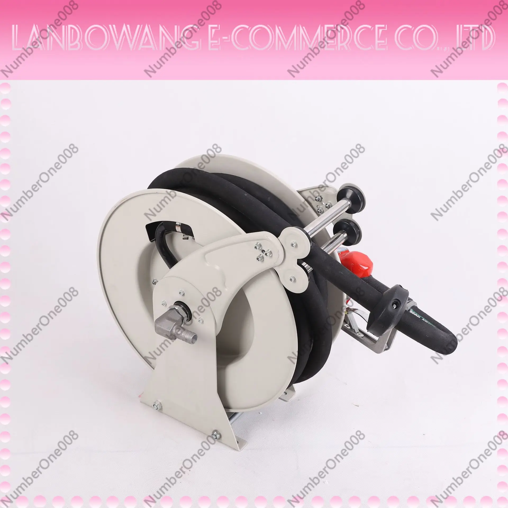 Mobile Diesel Fuel Hose Reel Auto Rewind Retractable 2000PSI High Pressure for Truck Tanker